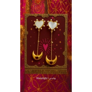 Ariba Akhlaque, Moonlight, Metal Jewellery, AC-ARAK-028